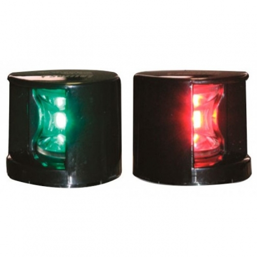 Огни бортовые светодиодные Lalizas 2шт. красный и зеленый, черный пластик (71317) 9205155