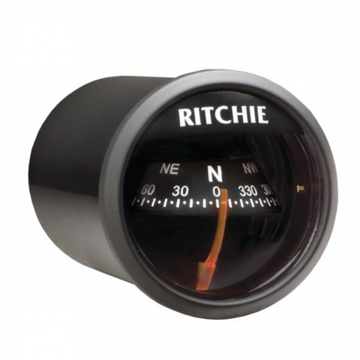 Ritchie Navigation Компас с конической картушкой Ritchie Navigation Sport X-21BB чёрный 51 мм 12 В врезается в переборку 1201245