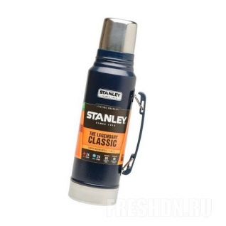 Термос Stanley Classic Vacuum Flask (1л) синий Stanley