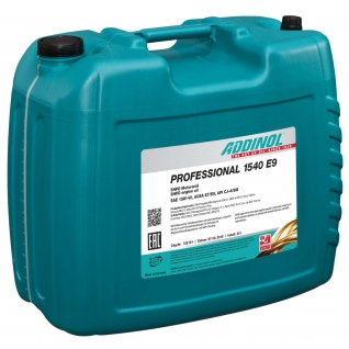 Моторное масло Addinol Professional 1540 E9 15W40 20л