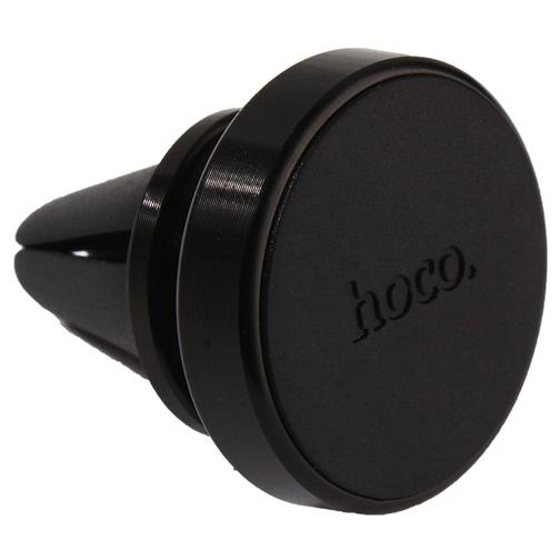 Автомобильный держатель Hoco CA47 Metal magnetic in-car holder for air outlet магнитный универсальный в решетку черный 42532334