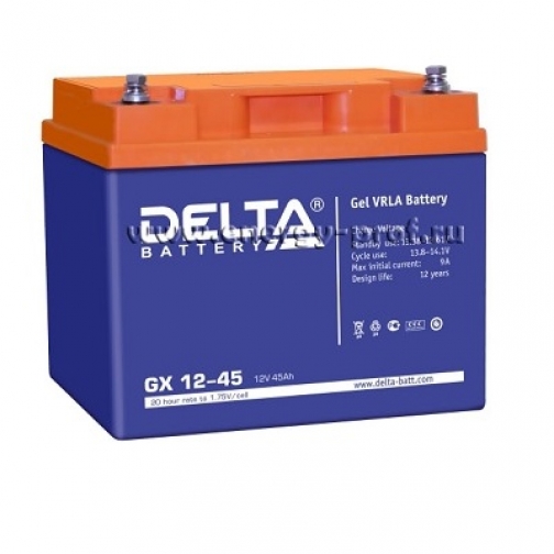 Аккумуляторные батареи Delta Аккумуляторная батарея GX12-45 1242320