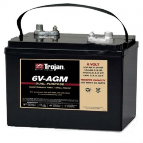 Аккумуляторная батарея Trojan 6V-AGM, 6В, 200 а/ч 1388205
