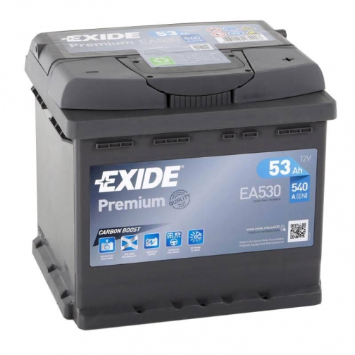 Аккумулятор легковой Exide Premium EA530 53 Ач 37900252
