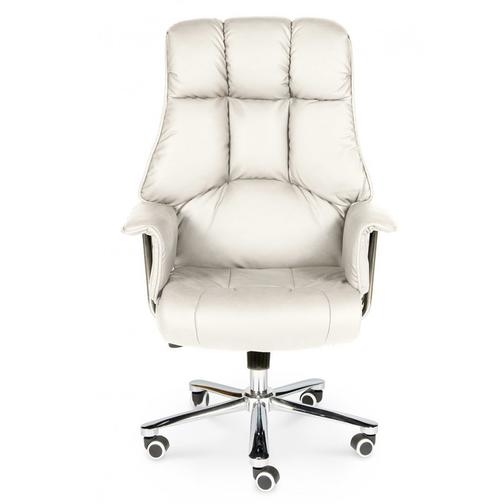 Кресло для руководителя/Президент/cталь + хром/слоновая кость кожа NORDEN Chairs 42880835 2
