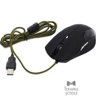 Oklick Oklick 765G черный Мышь оптическая (1600/2400dpi) USB игровая (6but) 945841