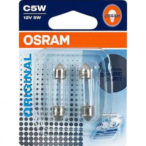 Лампа Osram C5W 5W 12V Original Line 6418 Osram 9064978