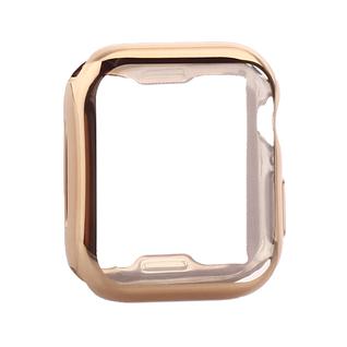 Чехол силиконовый TPU&защита экрана 360° COTEetCI для Apple Watch Series 5/ 4 (CS7059-GD) 40мм Золотистый