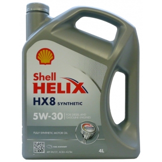 Моторное масло SHELL Helix HX8 5w-30 4 литра