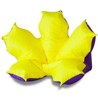 Кресло Цветок Желто-Фиолетовый Оксфорд