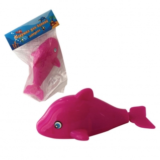 Заводная игрушка для ванной "Дельфин", 15 см 1 TOY