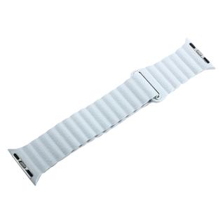 Ремешок кожаный COTEetCI W7 Leather Magnet Band (WH5205-WH) для Apple Watch 40мм/ 38мм Белый