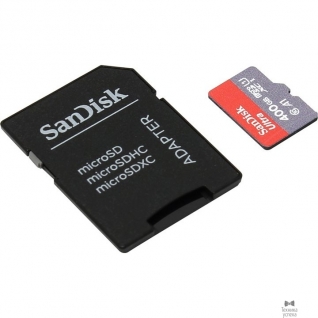 SanDisk Micro SecureDigital 400Gb SanDisk SDSQUAR-400G-GN6MA MicroSDXC Class 10 UHS-I A1, SD adapter