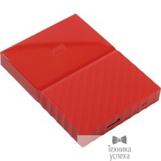 Western digital WD Portable HDD 1Tb My Passport WDBBEX0010BRD-EEUE USB3.0, 2.5", red