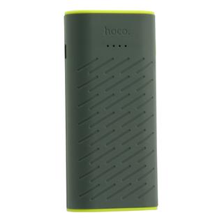 Аккумулятор внешний универсальный Hoco B31C-5200 mAh Sharp mobile Power bank (2 USB: 5V-1.0A) Gray Серый