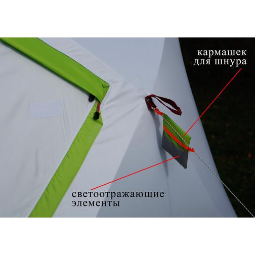 Зимняя палатка Лотос Куб 3 Компакт Термо (+ Дарим комплект ввертышей для палаки.) Lotos 42323818 2
