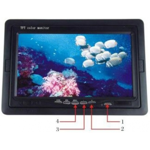 Подводная видеокамера для рыбалки SITITEK FishCam-700 (монитор 7