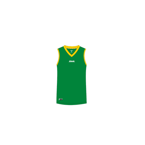 Майка баскетбольная Jögel Jbt-1020-034, зеленый/желтый размер XS 42221188 1