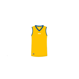 Майка баскетбольная Jögel Jbt-1020-047, желтый/синий, детская размер YM