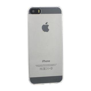 Чехол силиконовый для iPhone SE/ 5S/ 5 уплотненный прозрачный Superthin