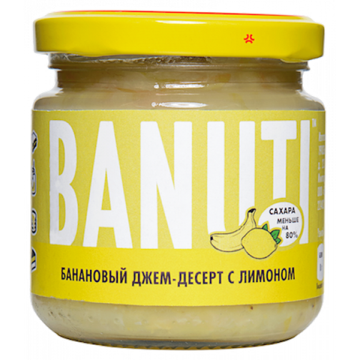 BANUTI Банановый джем-десерт Banuti с лимоном 38096774