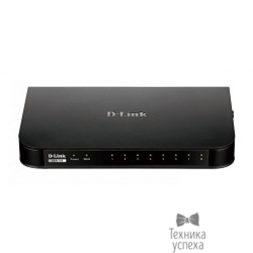 D-Link D-Link DSR-150/A1A/A2A Межсетевой экран с поддержкой VPN, 1 портом WAN + 8 портами LAN 10/100Base-TX 5802687