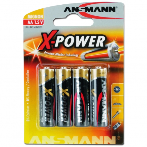 Ansmann Батареи Ansmann Mignon AA X-Power, 4 шт. 5018857