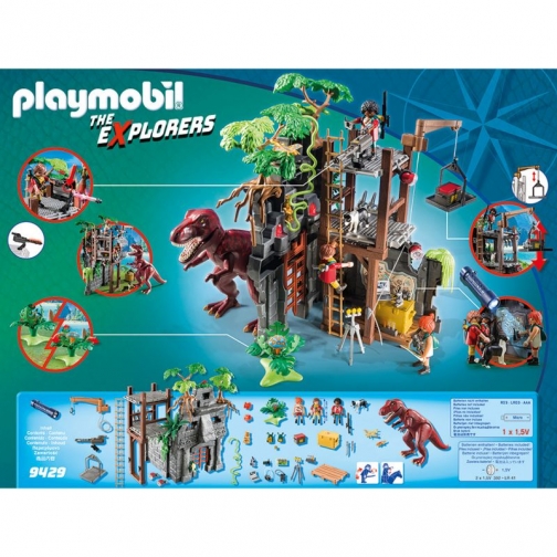 Конструктор Playmobil Динозавры: Затерянный храм с тиранозавром 37896293 1