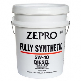 Моторное масло IDEMITSU ZEPRO DIESEL F-S CF 5W40 / Масло моторное синтетическое 20л