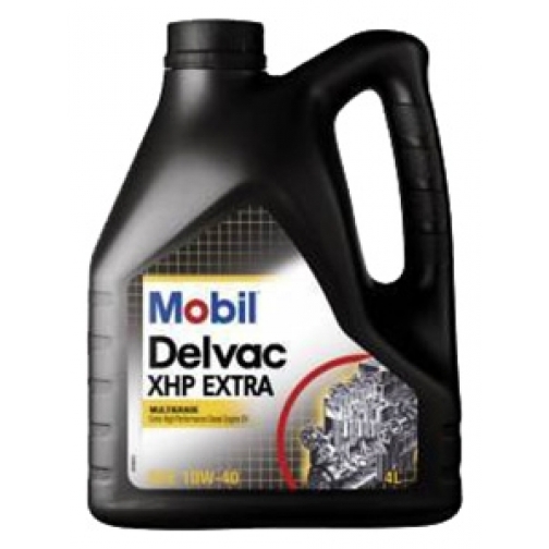 Моторное масло MOBIL Delvac XHP Extra 10W40, 4 литра 5927425