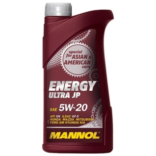 Моторное масло Mannol Energy Ultra JP 5W20 1л