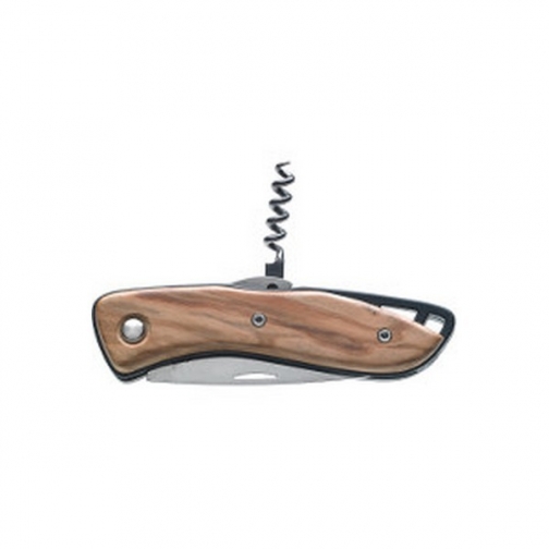 Wichard Нож моряка складной с деревянной рукояткой со штопором Wichard Aquaterra Bois 10181 115/193 мм 6848396