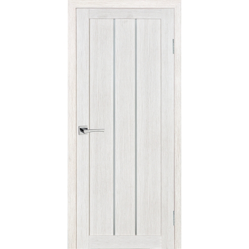 Дверное полотно МариаМ Техно 602 остекленное (белый сатинат) 550-900 мм 6582822 1