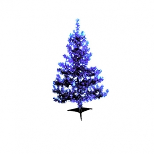 Новогодняя елка из фольги, синяя, 120 см Snowmen