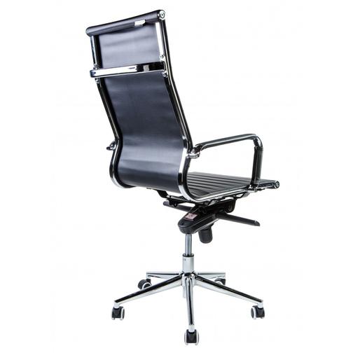 Кресло офисное Техно/ хром/черная экокожа мультиблок NORDEN Chairs 42859338 3