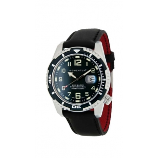 Дайверские часы Momentum M50 Mark II (кожа, сапфир) Momentum by St. Moritz Watch Corp