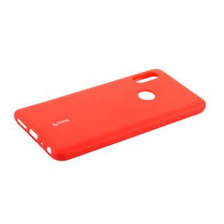 Чехол-накладка силиконовый Cherry матовый 0.4mm & пленка для Xiaomi Note 5 Pro (5.99") Красный
