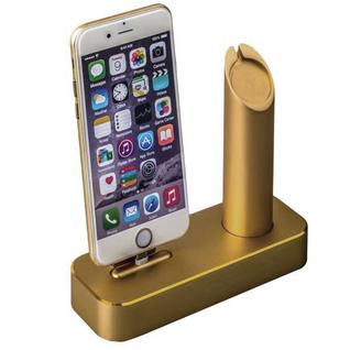 Док-станция COTEetCI Base1 Charging Cradle для Apple Watch & iPhone X/ 8 Plus/ 8/ SE/ iPod stand CS2045-CEG Gold - Золото