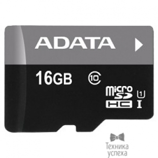 A-data Micro SecureDigital 16Gb A-DATA AUSDH16GUICL10-RA1 MicroSDHC Class 10 UHS-I, SD adapter