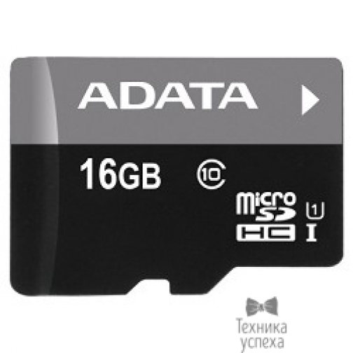 A-data Micro SecureDigital 16Gb A-DATA AUSDH16GUICL10-RA1 MicroSDHC Class 10 UHS-I, SD adapter 7247389