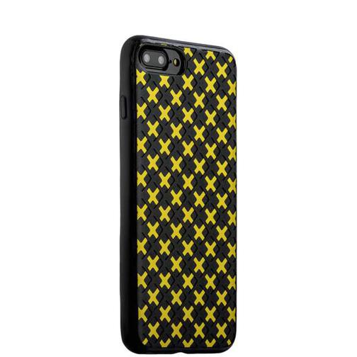 Чехол-накладка силиконовый COTEetCI College Case для iPhone 8 Plus/ 7 Plus (5.5) CS7036-BY Черно-желтый 42531168
