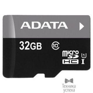 A-data Micro SecureDigital 32Gb A-DATA AUSDH32GUICL10-RA1 MicroSDHC Class 10 UHS-I, SD adapter