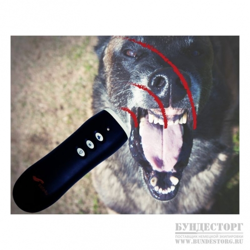 KH Security Отпугиватель собак и мух ультразвуковой с функцией фонаря 5033266 3