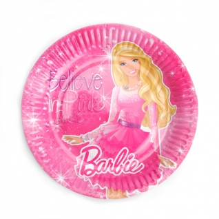 Набор тарелок "Барби", 6 штук Веселый праздник