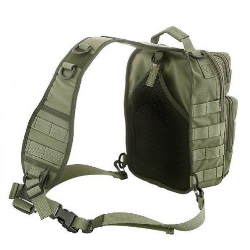 Однолямочный тактический рюкзак Kiwidition Matangi, зеленый 37687431 1