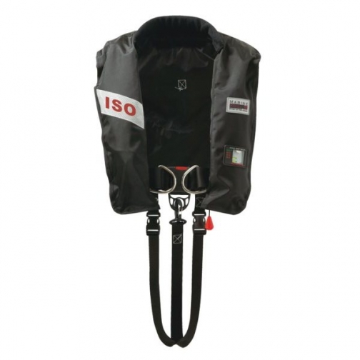Marinepool Автоматический спасательный жилет Marinepool ISO Premium 180N Automatic 020849 черный более 40 кг 1206109