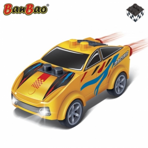 Конструктор Raceclub - Спортивный автомобиль, 23 детали BanBao 37705933 6