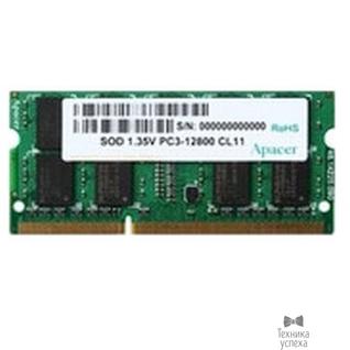 Apacer Apacer DDR3 SODIMM 8GB DV.08G2K.KAM PC3-12800, 1600MHz, 1.35V