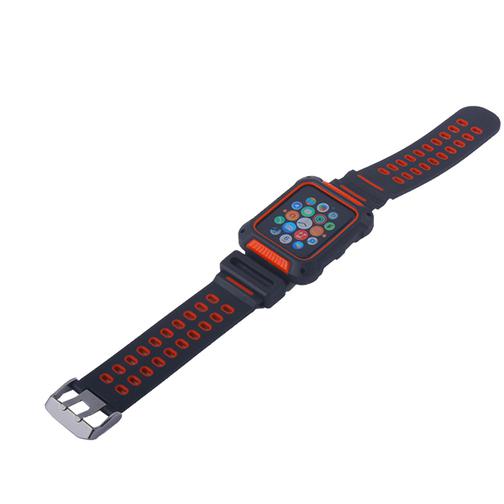 Ремешок COTEetCI W31 PC&Silicone Band Suit (WH5252-BR) для Apple Watch 42мм Черно-Красный 42531704