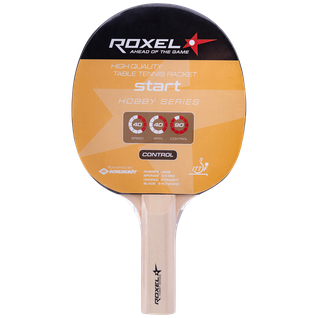 Набор для настольного тенниса Roxel Hobby Start, 2 ракетки, 3 мяча